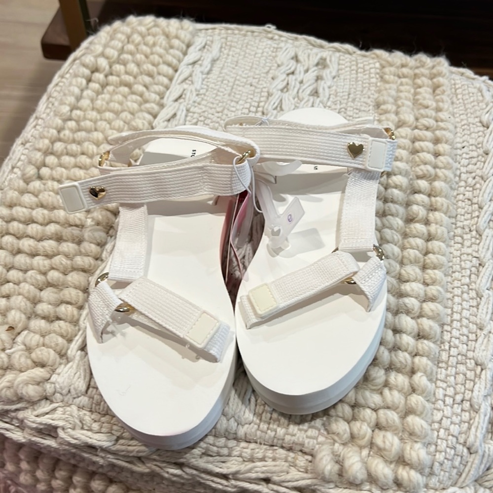 Stoney clover x target white sandals
